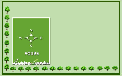 Tree plantation in South and West directions of a house as per Vastu for strength and stability