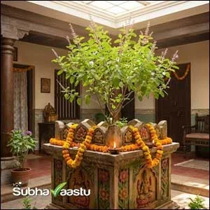 tulasi plant vastu benefits and sacred basil placement