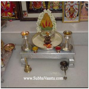 Kalasam At pooja room House