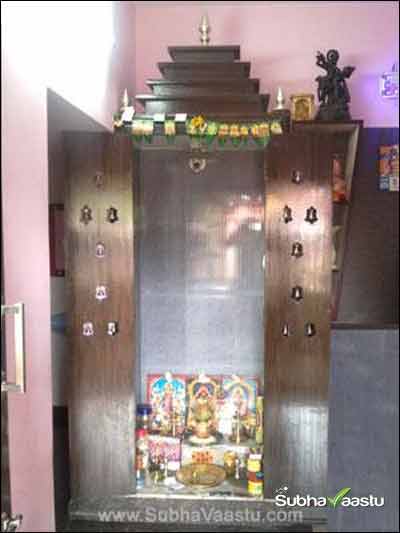 Northeast Pooja room