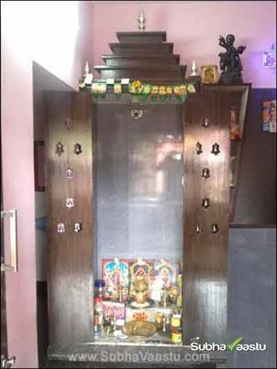 Northeast Pooja room