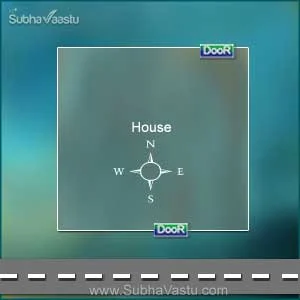 three doors in a row vastu
