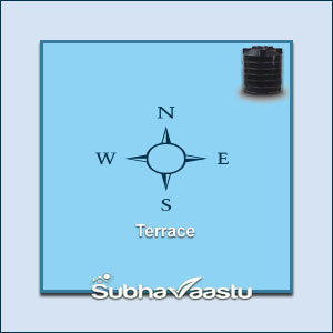 Northeast vastu for overhead water tank