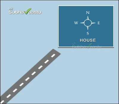 Southwest Street Focus Vastu Defect Causing Corruption And Dismissal From Service