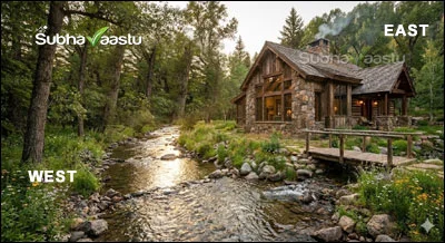 Effects of water creek or water body in the West direction as per Vastu are highly inauspicious