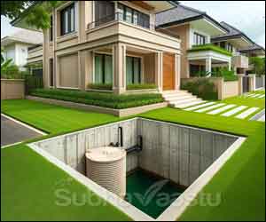 Water sump Vastu