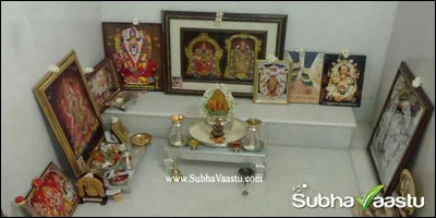 marble stone puja room