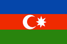 Azerbaijan Flag