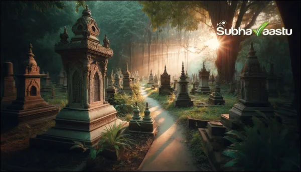 శ్మశానం పక్కన ఇంటి నిర్మాణం